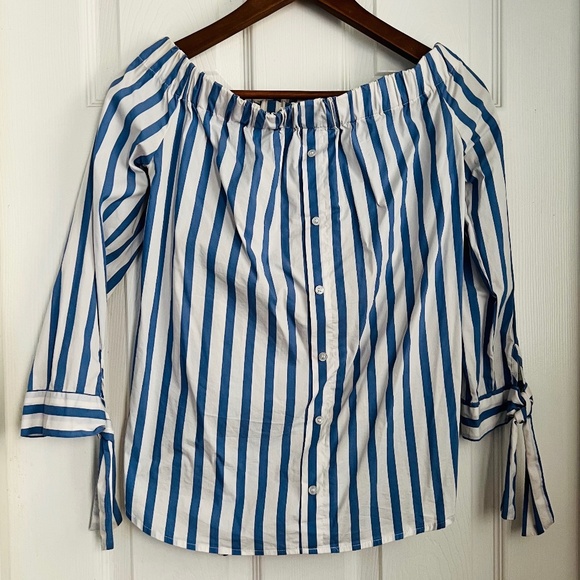 Mango Off The Shoulder Top - Picture 4 of 7